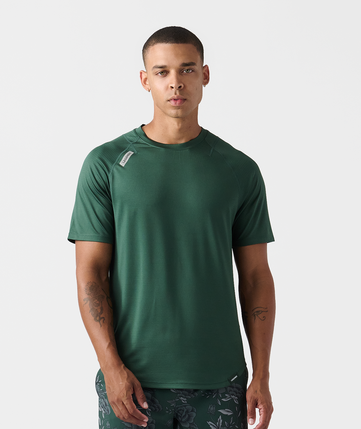 Enzo Tee Dark Moss