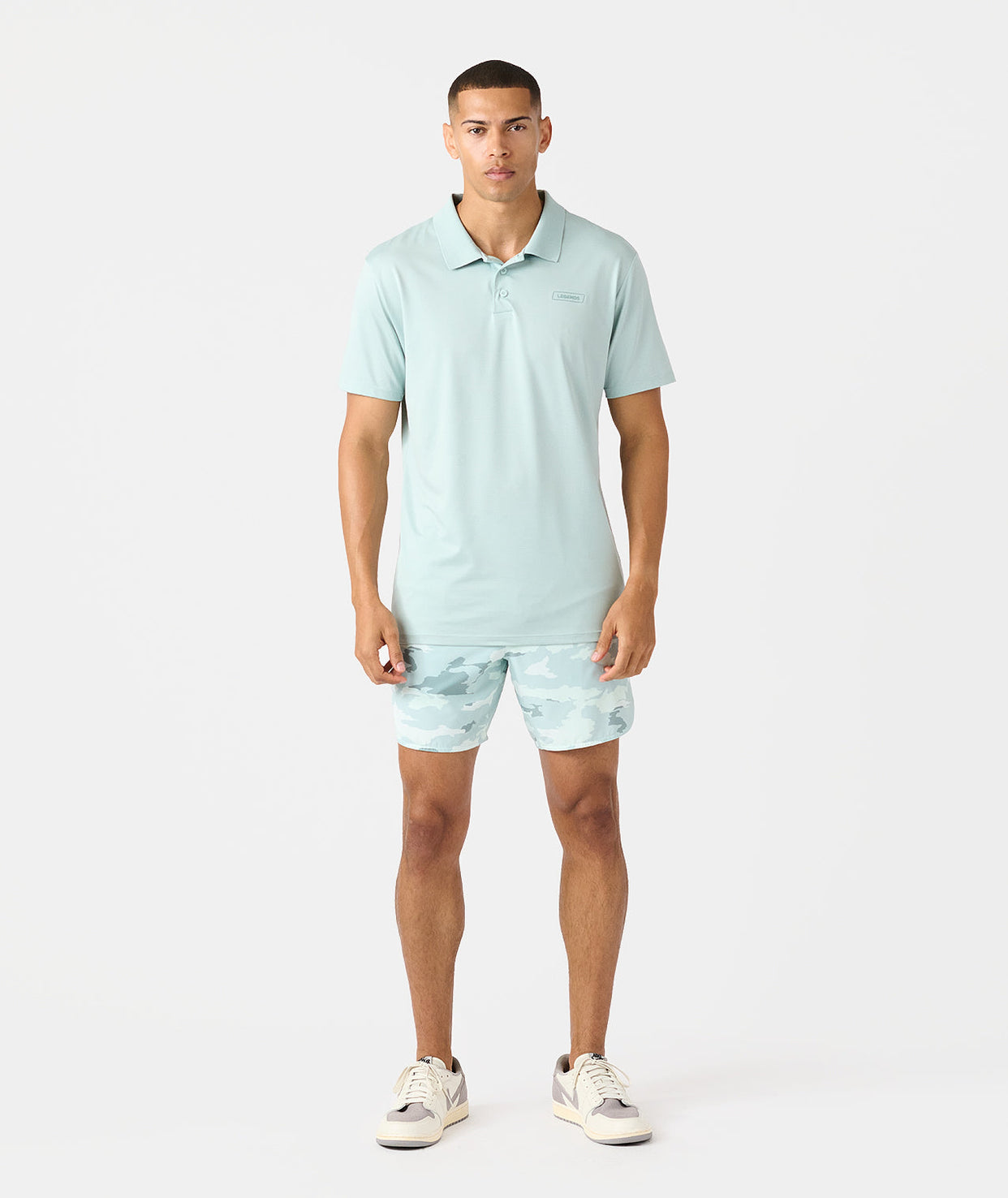 Baldwin Polo Black Cloud Blue