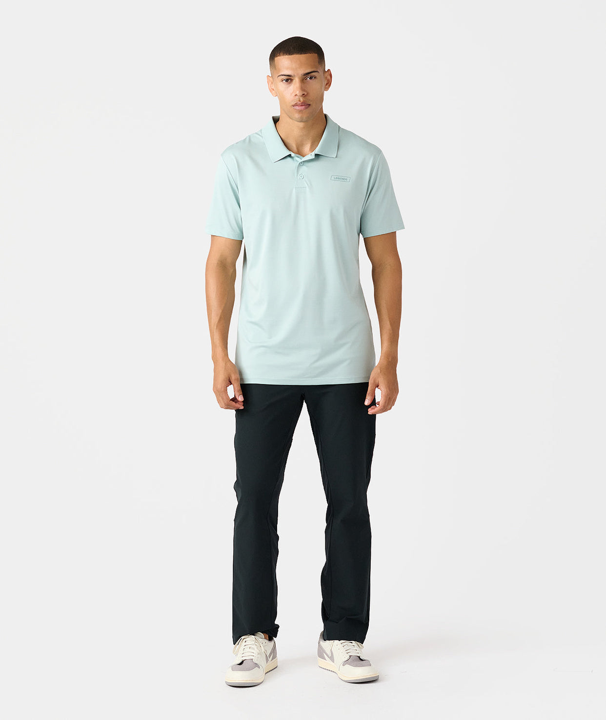 Baldwin Polo Black Cloud Blue