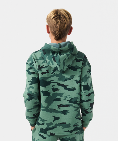 Little Legends Hawthorne Tech Quarter Zip Dark Moss Camo