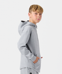 Little Legends Hawthorne Tech Quarter Zip Medium Gray Heather
