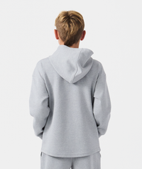 Little Legends Hawthorne Tech Quarter Zip Medium Gray Heather