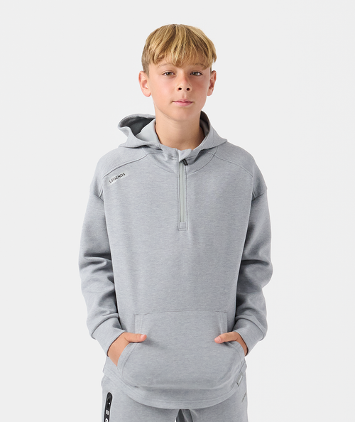 Little Legends Hawthorne Tech Quarter Zip Medium Gray Heather