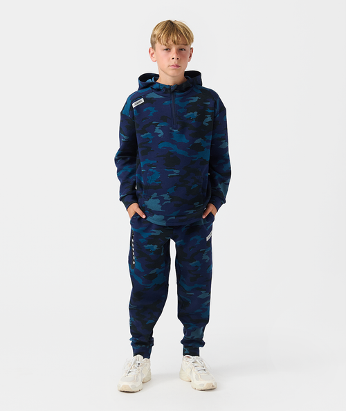 Little Legends Hawthorne Tech Quarter Zip Navy Camo