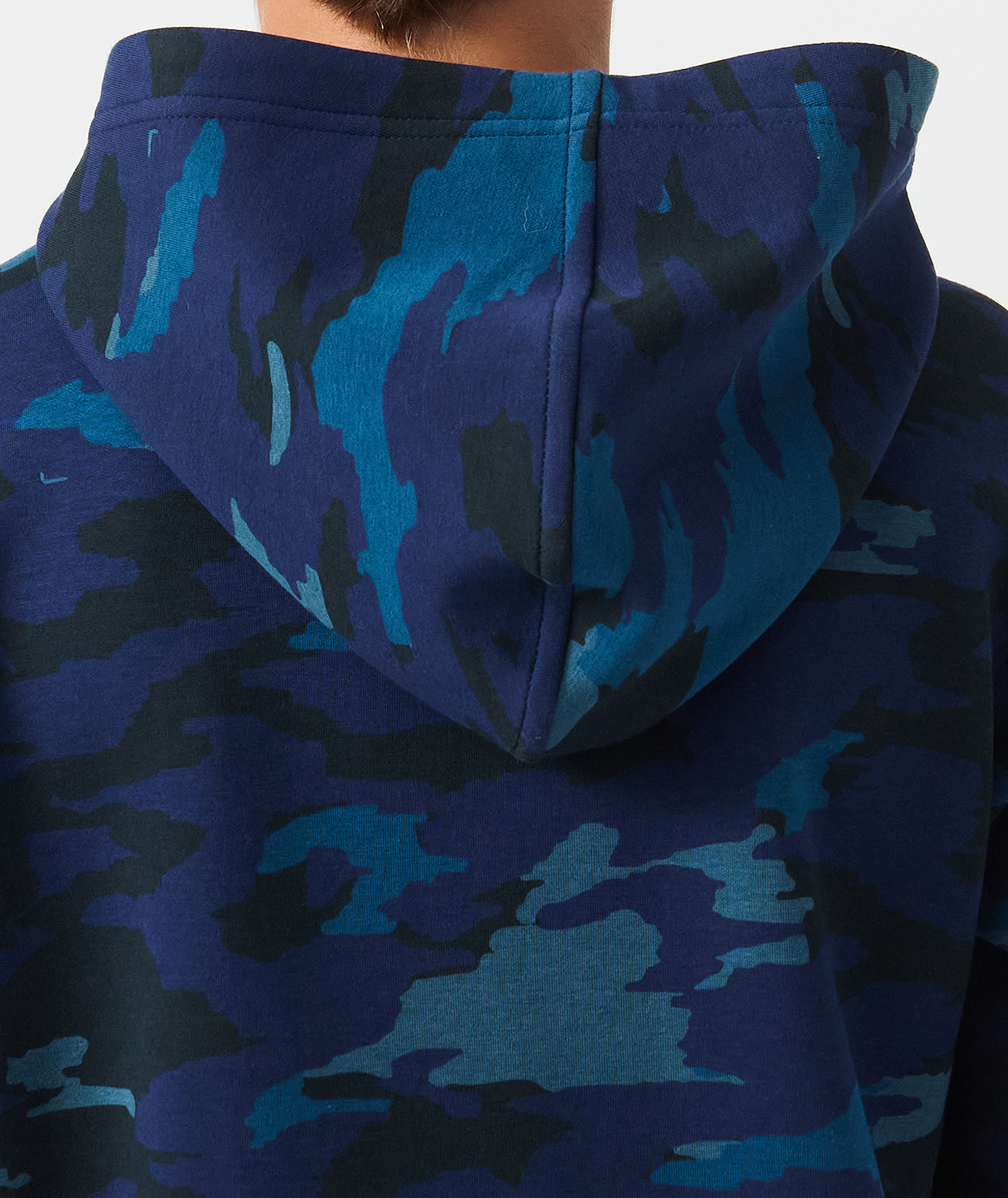 Little Legends Hawthorne Tech Quarter Zip Navy Camo