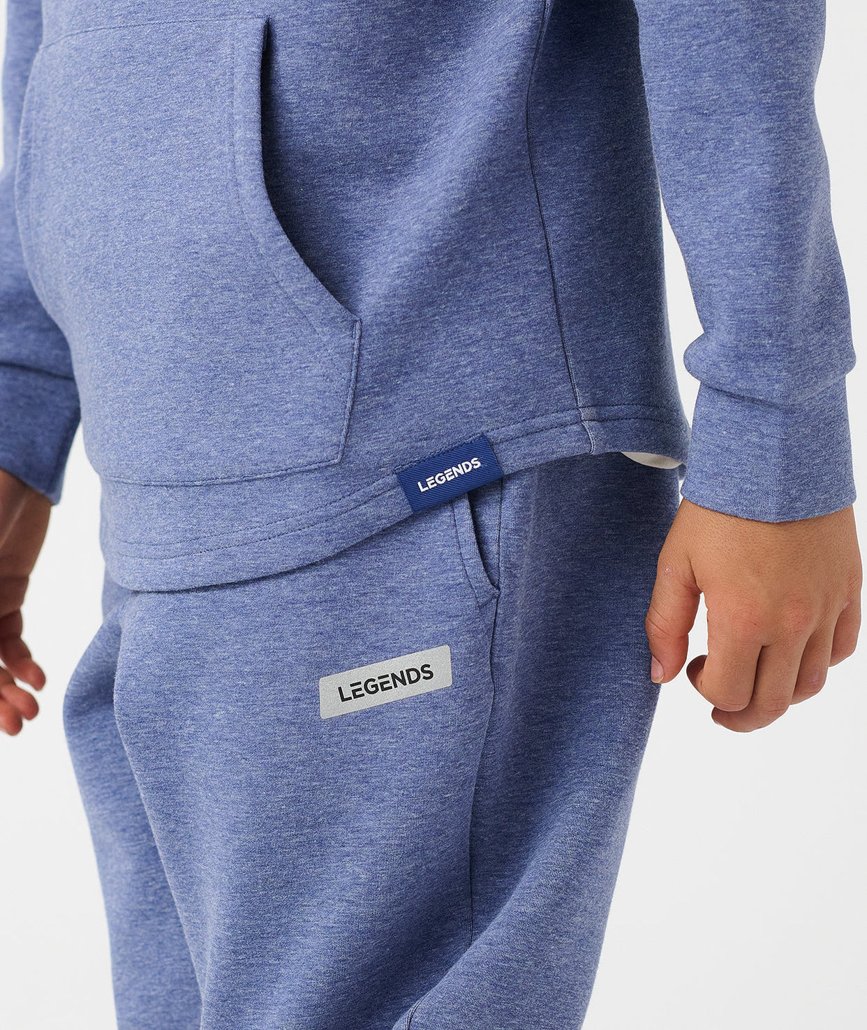 Little Legends Hawthorne Tech Quarter Zip Orion Heather