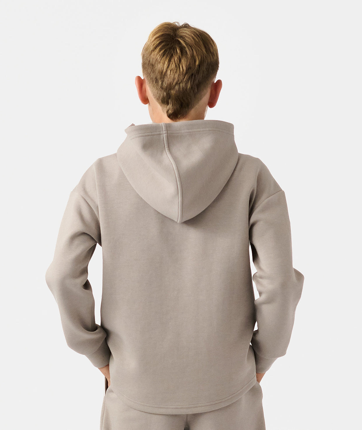 Little Legends Hawthorne Tech Quarter Zip Taupe