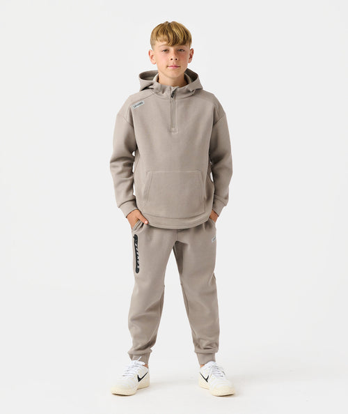 Little Legends Hawthorne Tech Quarter Zip Taupe