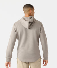 Hawthorne Tech Quarter Zip Hoodie (Slim-Fit) Taupe Heather