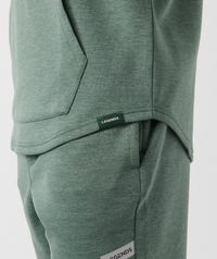 Hawthorne Tech Hoodie Dark Moss Heather