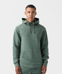 Hawthorne Tech Hoodie Dark Moss Heather