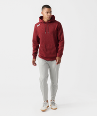 Hawthorne Tech Hoodie Infinity Splatter Crimson