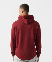 Hawthorne Tech Hoodie Infinity Splatter Crimson