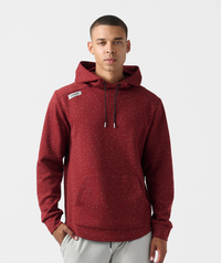 Hawthorne Tech Hoodie Infinity Splatter Crimson