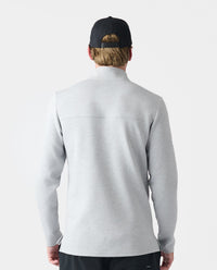 Scuba Quarter Zip Heather Gray