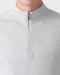 Scuba Quarter Zip Heather Gray