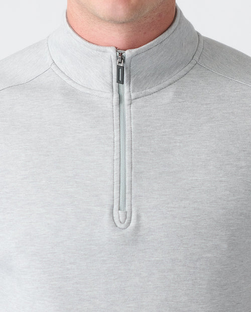 Scuba Quarter Zip Heather Gray