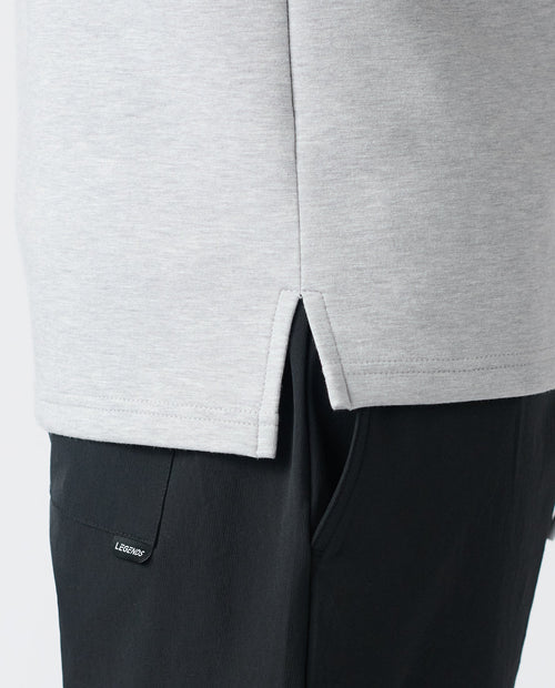 Scuba Quarter Zip Heather Gray