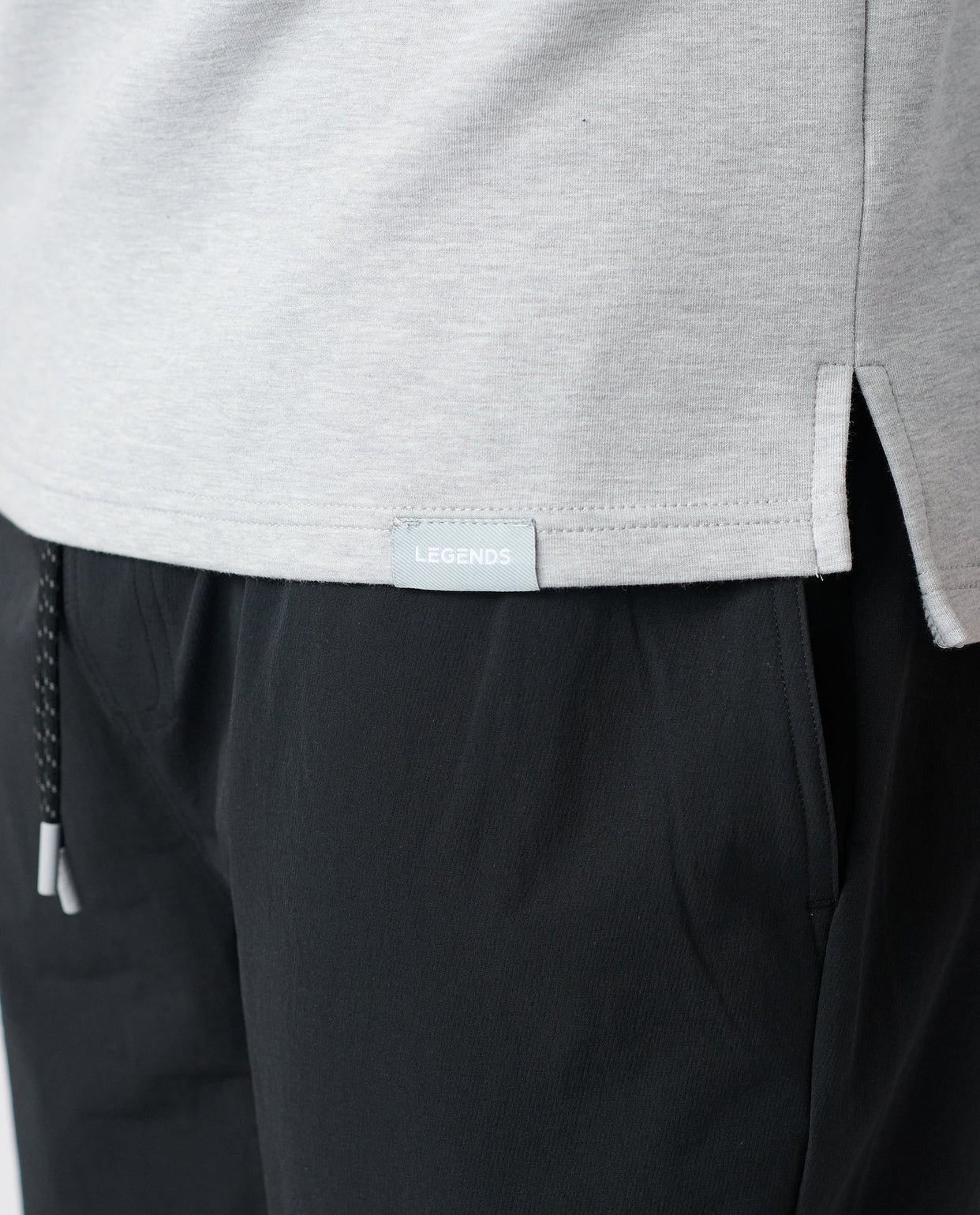 Scuba Quarter Zip Heather Gray
