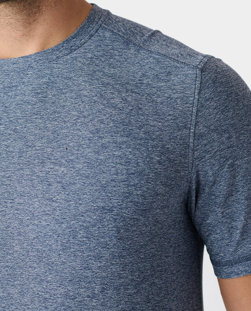 Aire Tee Navy Heather