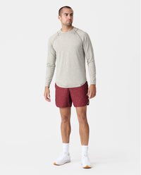 Enzo LS Tee Taupe Heather