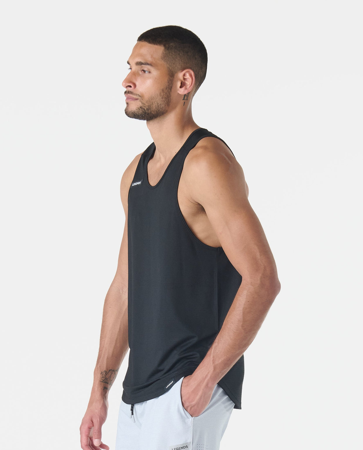 Enzo Tank Black