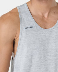 Enzo Tank Heather Gray