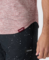 Enzo Tee Ruby Heather