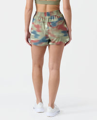 Leni Short Wavy Camo Thyme