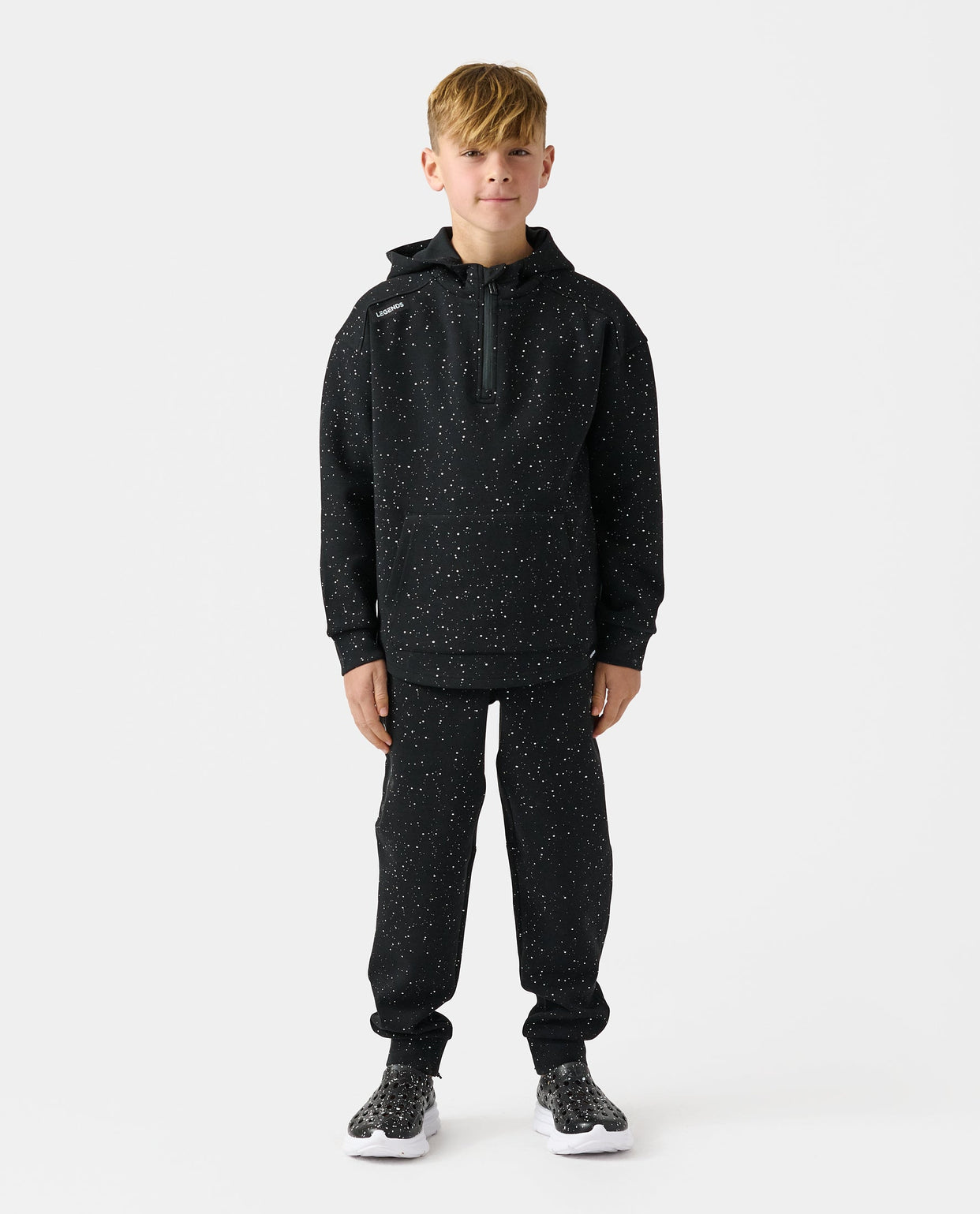 Little Legends Hawthorne Tech Quarter Zip Infinity Splatter