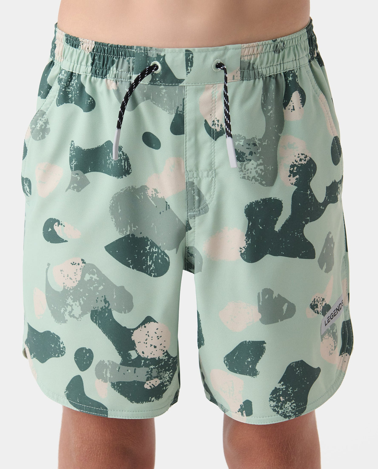 Little Legends Luka Short Distressed Camo Dusty Sage