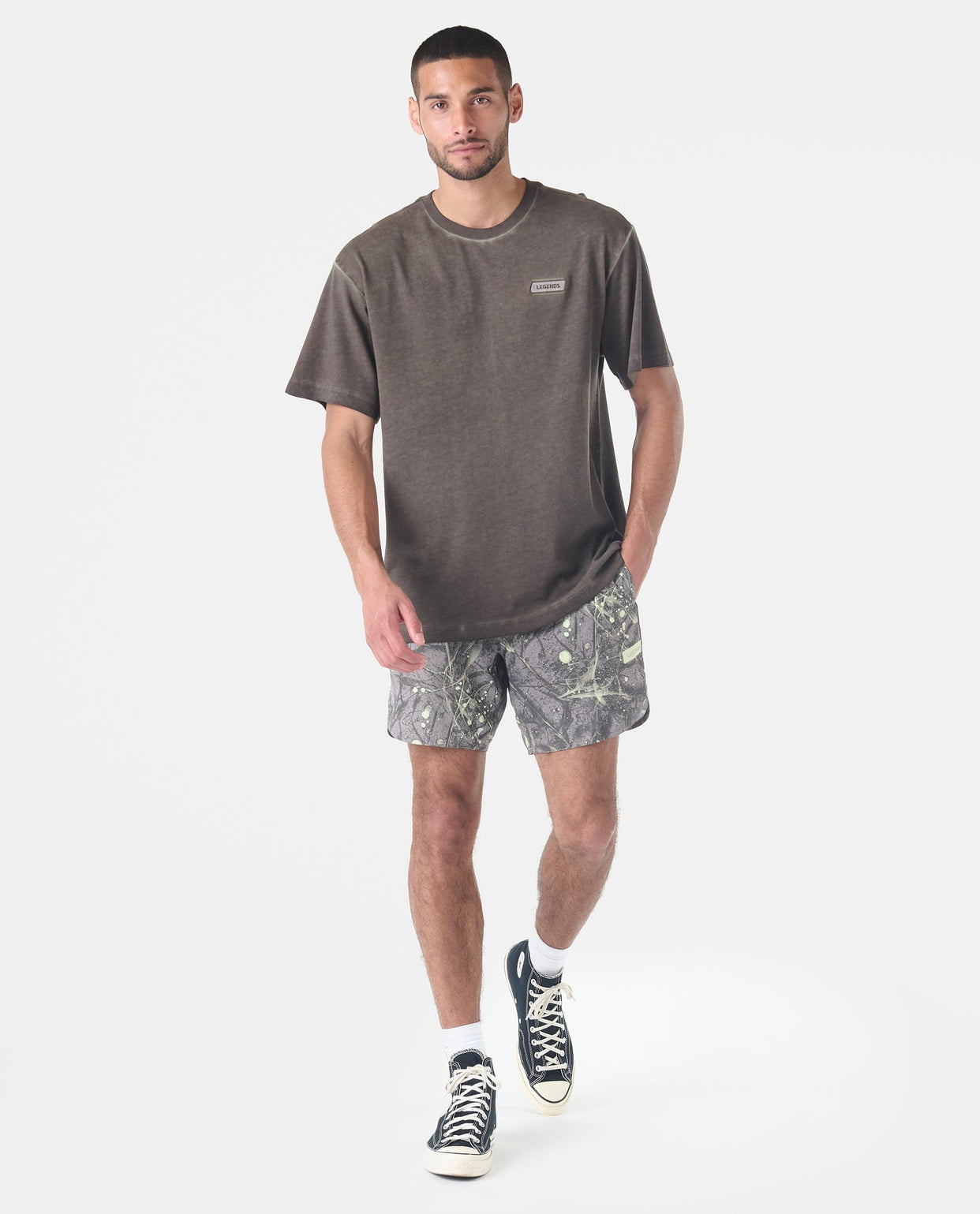Luka Short Saltwater Taupe