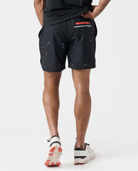 Luka Short Coral Burst Space Drip