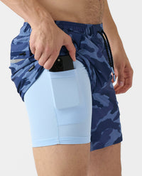 Luka Short Static Camo Ocean